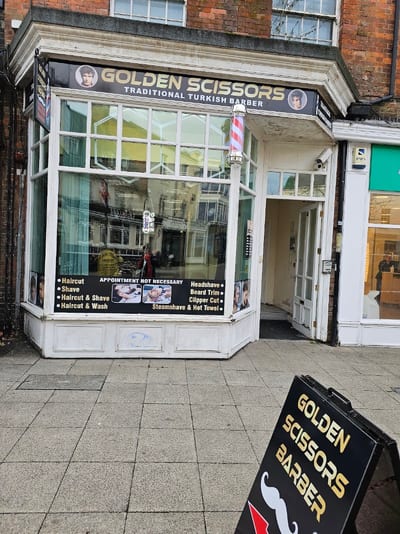 Golden scissors, Wisbech