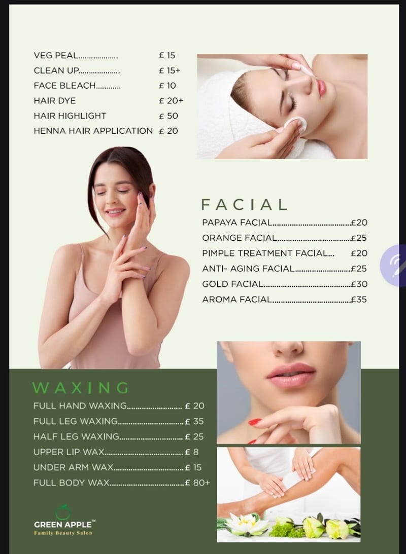 Greenapple beauty salon, Wisbech