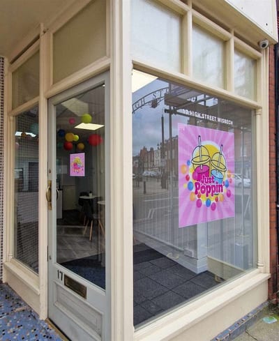 Just Poppin' • Bubble tea and South African shop, Wisbech