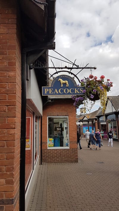 Peacocks, Wisbech