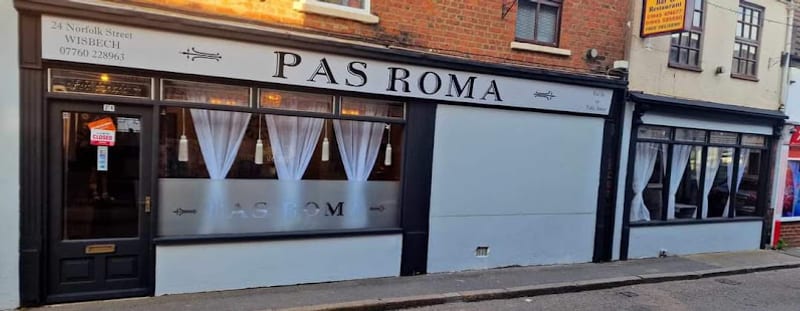 Restaurant "Pas Roma", Wisbech